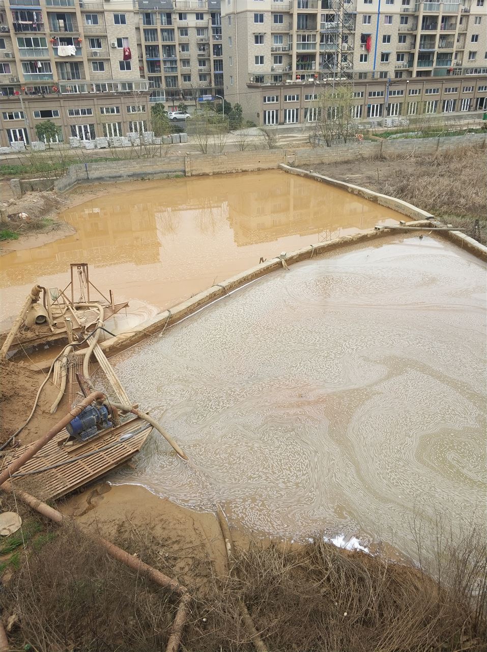 大化沉淀池淤泥清理-厂区废水池淤泥清淤