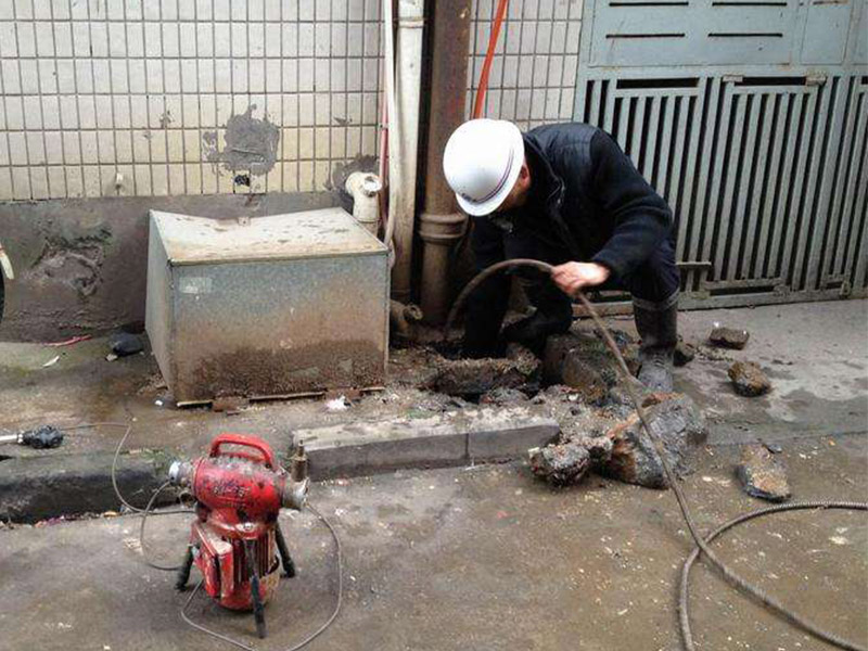 大化疏通下水道-洗菜池疏通