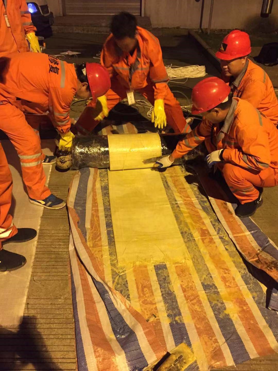 大化CIPP局部树脂固化法